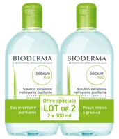 Acheter SEBIUM H2O Solution micellaire sans savon nettoyante peau grasse 2Fl/500ml à TALENCE