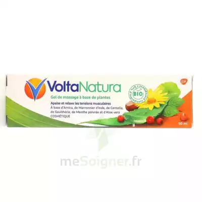 Voltanatura Gel De Massage Plantes Bio T/50ml à TALENCE