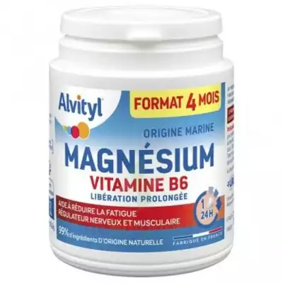 Alvityl Magnésium Vitamine B6 Libération Prolongée Comprimés Lp Pot/120 à TALENCE